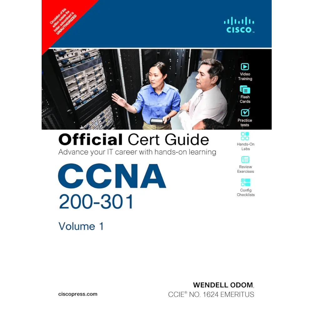 CCNA 200 - 301 Official Cert Guide, Volume 1 (Paperback) - BOOKZONE