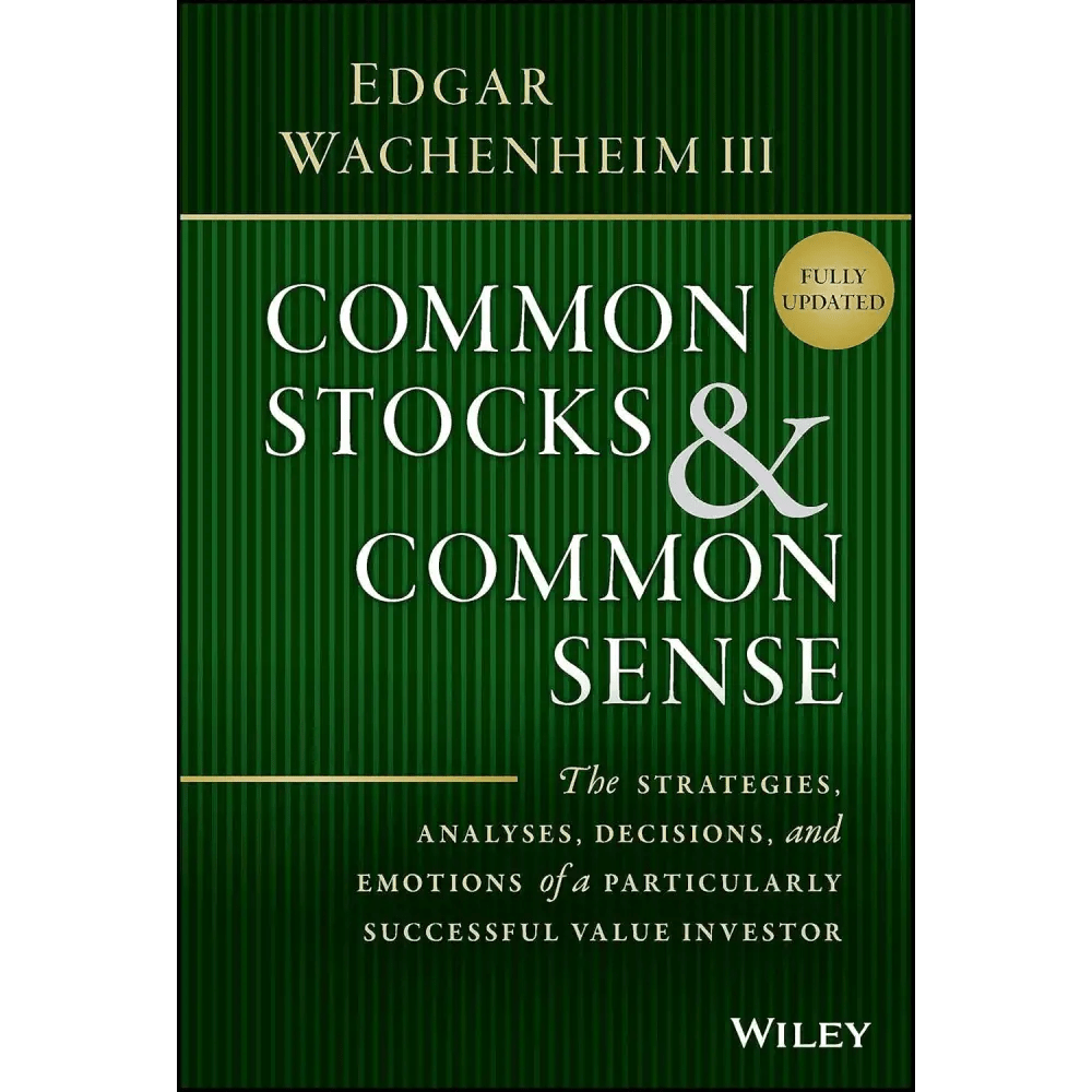 Common Stocks & Common Sense - BOOKZONE