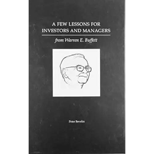 Few Lessons For Investors & Managers - BOOKZONE