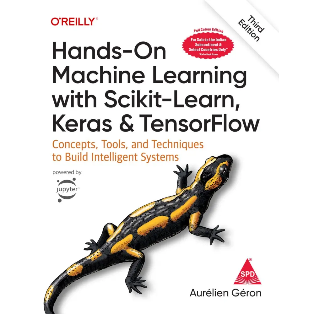 Hands-On Machine Learning With Scikit-Learn Keras And TensorFlow 3/e (Full Colour Print) (Bestseller)