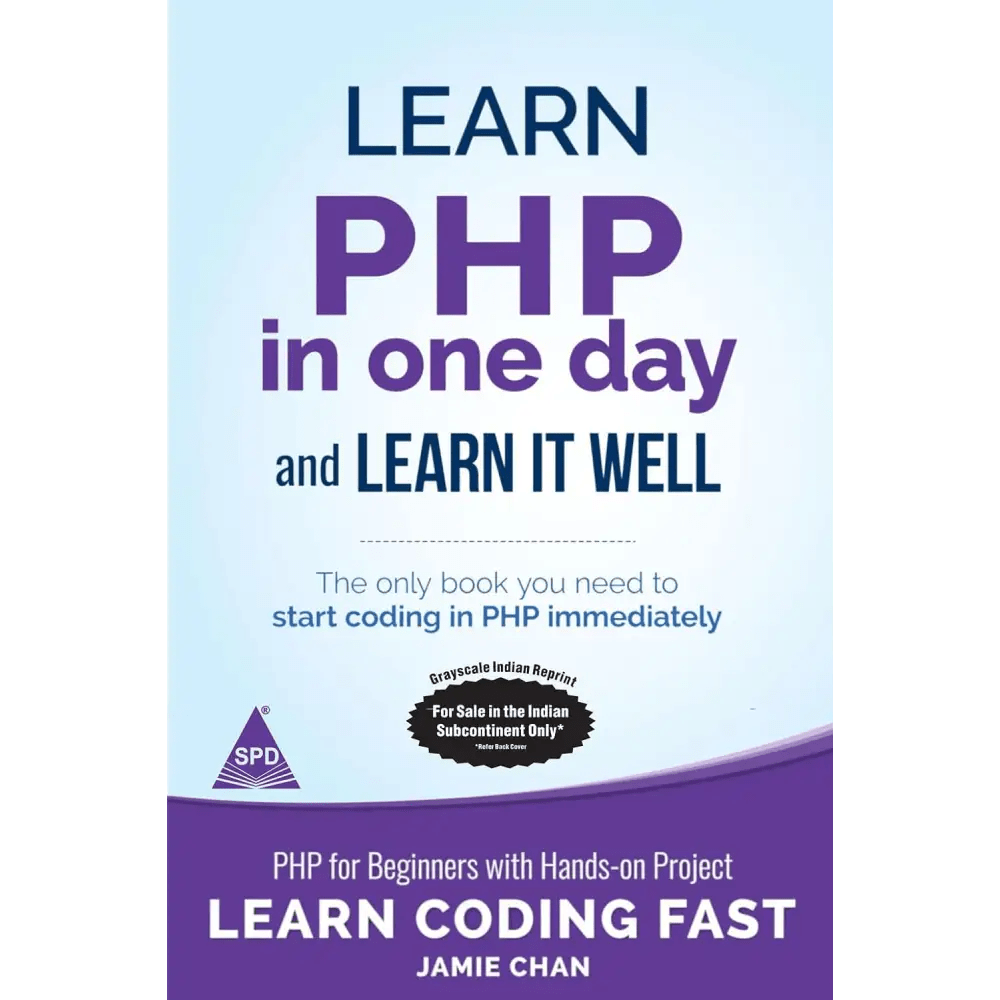 Learn PHP in One Day and Learn It Well - BOOKZONE