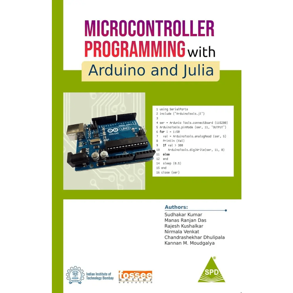 Microcontroller Programming with Arduino and Julia - BOOKZONE