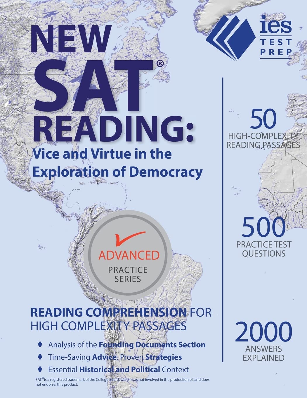 New SAT Reading: Vice and Virtue in the Exploration of Democracy (Advanced Practice Series) - BOOKZONE