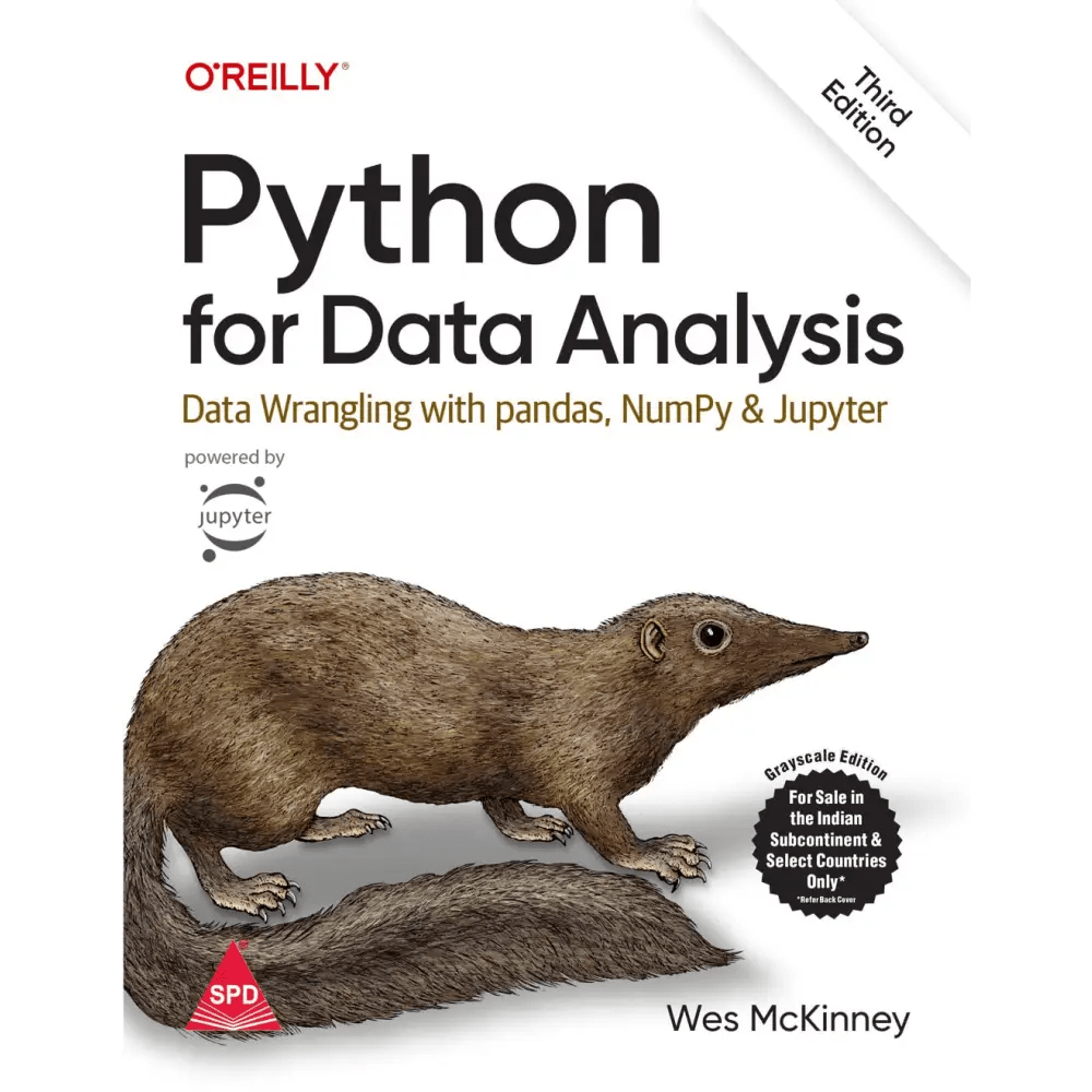 Python for Data Analysis, 3/e (Bestseller) - BOOKZONE