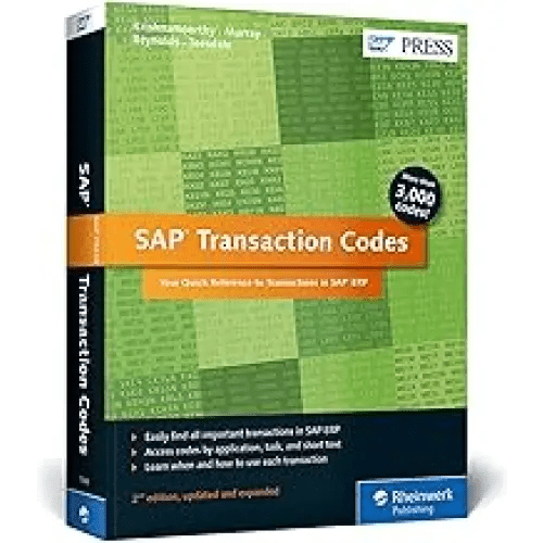 SAP TRANSACTION CODES, 2/E (PB) - BOOKZONE