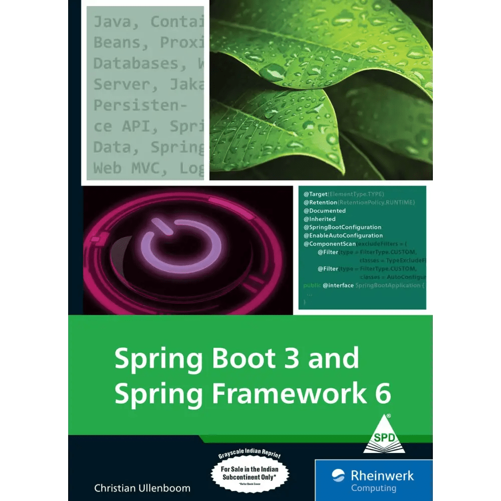 Spring Boot 3 and Spring Framework6 (Bestseller) - BOOKZONE