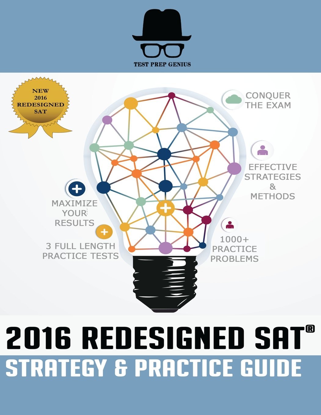 Test Prep Genius 2016 Redesigned SAT Strategy & Practice Guide - BOOKZONE
