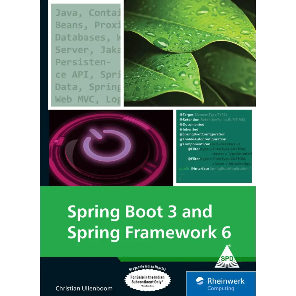 Spring Boot 3 and Spring Framework6 (Bestseller)