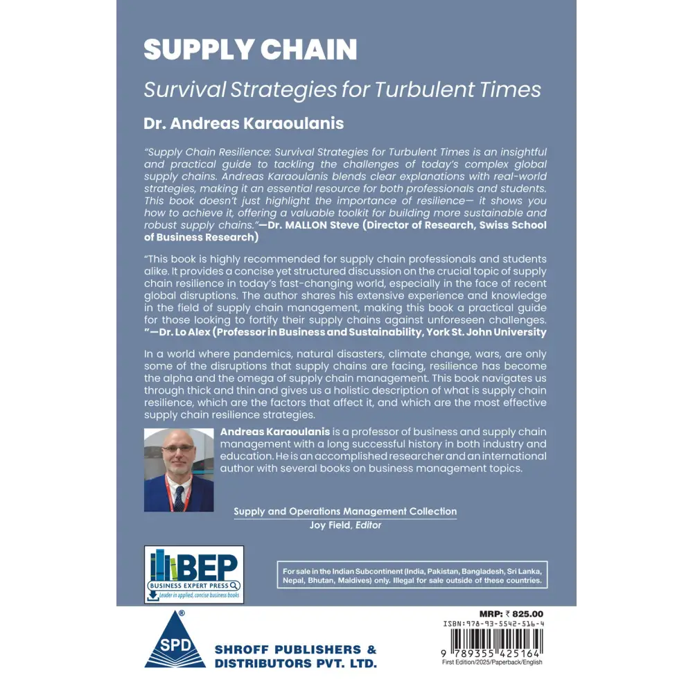 Supply Chain Resilience