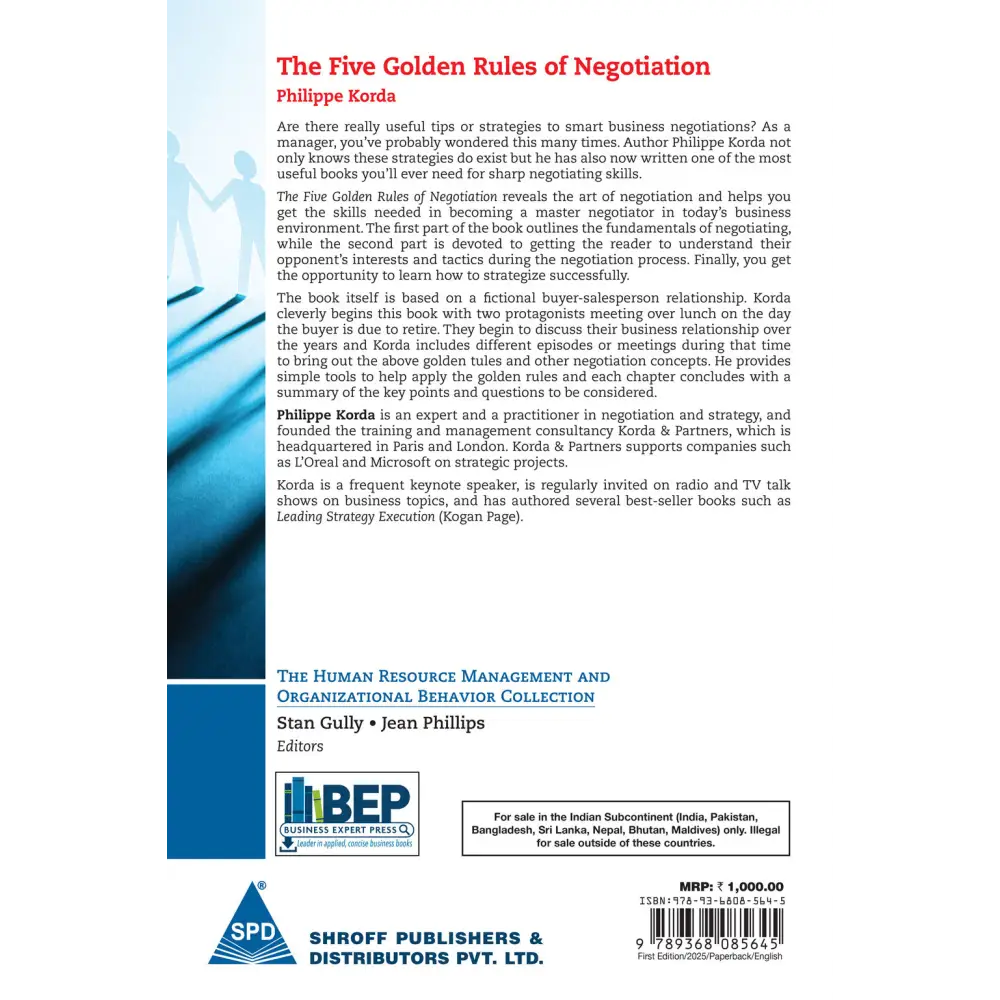 The Five Golden Rules of Negotiation
