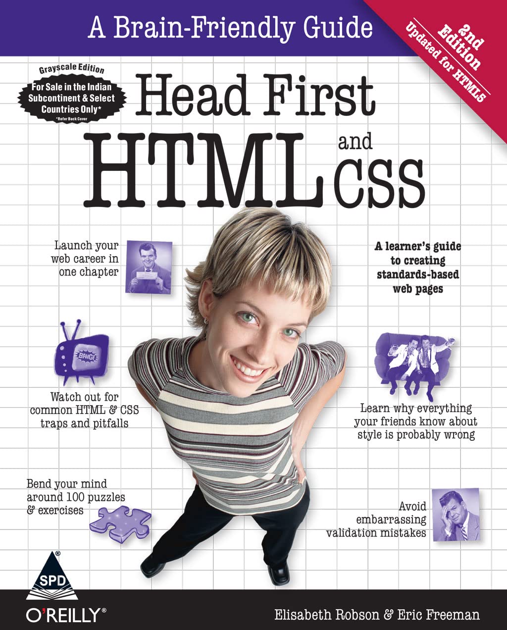 Head First HTML and CSS 2/E (Paperback)