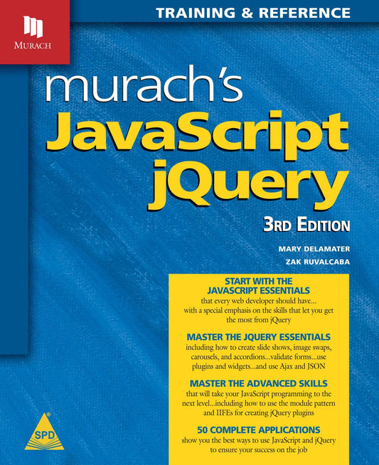 Murach’s JavaScript And JQuery 3/E (Paperback)