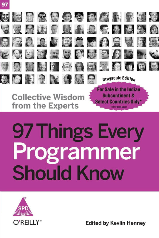97 Things Every Programmer Should Know