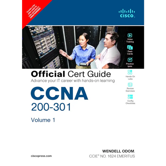 CCNA 200-301 Official Cert Guide Volume 1 (Paperback)