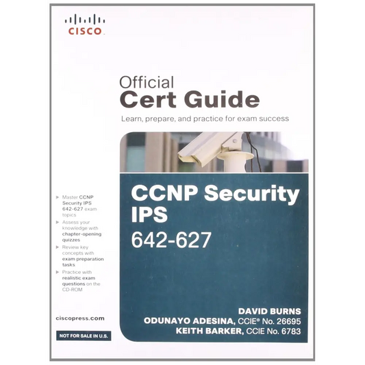 CCNP Security IPS 642-627 Official Cert Guide (Paperback)
