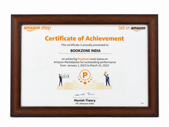 BookZone AU Amazon Step Certificate of Achievement from 2022