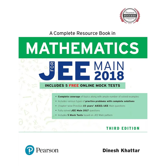 Complete Resource Book for JEE Main 2018: Mathematics