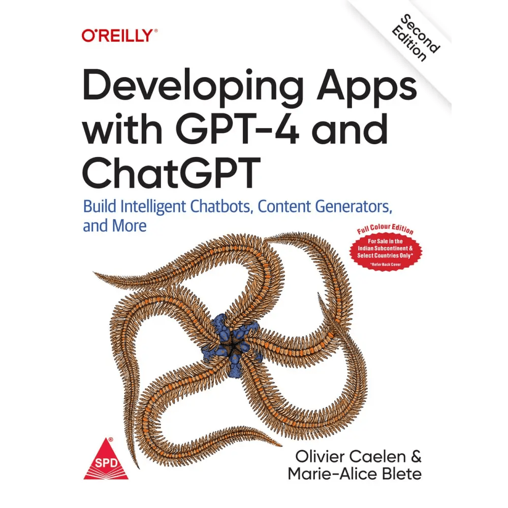 Developing Apps with GPT - 4 and ChatGPT, 2/e (Full Colour Edition) (Bestseller) - BOOKZONE