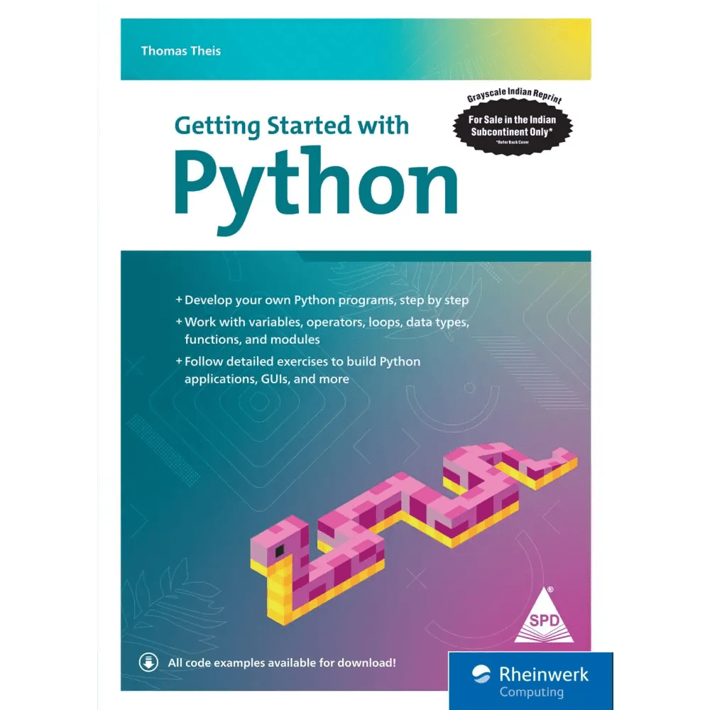 Getting Started with Python (Grayscale Indian Edition) - BOOKZONE
