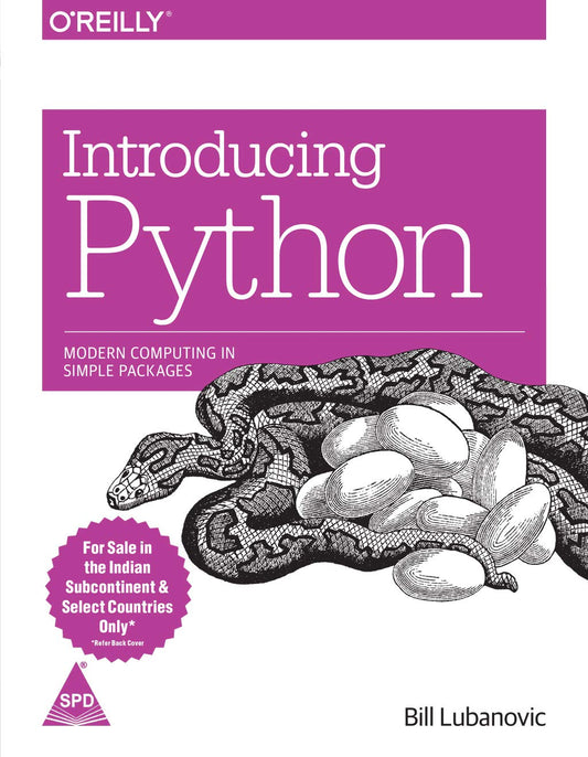 Introducing Python: Modern Computing in Simple Packages