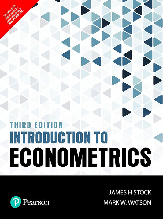 Introduction to Econometrics by Pearson 3rd Editon (Paperback)