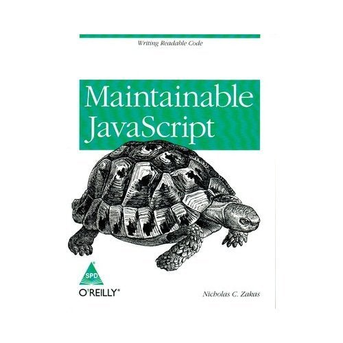 Maintainable JavaScript: Writing Readable Code - BOOKZONE