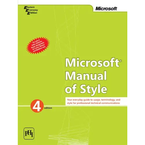 Microsoft® Manual of Style,4th Edition (Paperback)