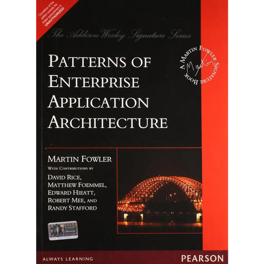 Patterns of Enterprise Application Architecture