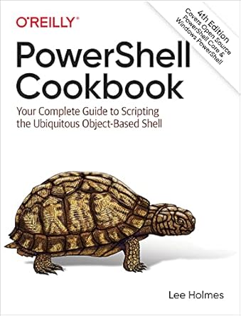 PowerShell Cookbook 4/E