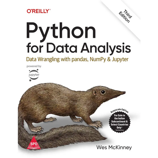 Python for Data Analysis 3/e (Bestseller)