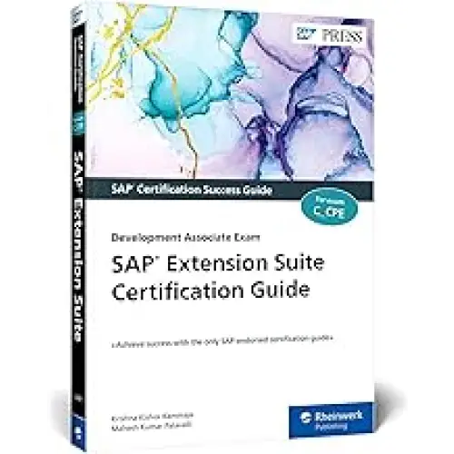 SAP EXTENSION SUITE CERTIFICATION GUIDE