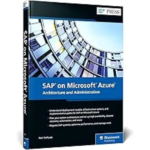 SAP ON MICROSOFT AZURE: ARCHITECTURE AND ADMINISTRATION (HB)