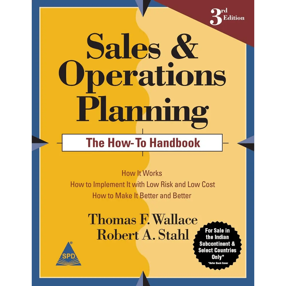 Sales & Operations Planning, 3/e - BOOKZONE