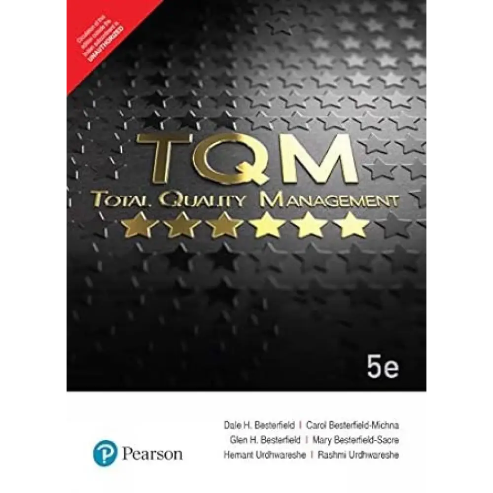 Total Quality Management 5th Edition (Paperback)