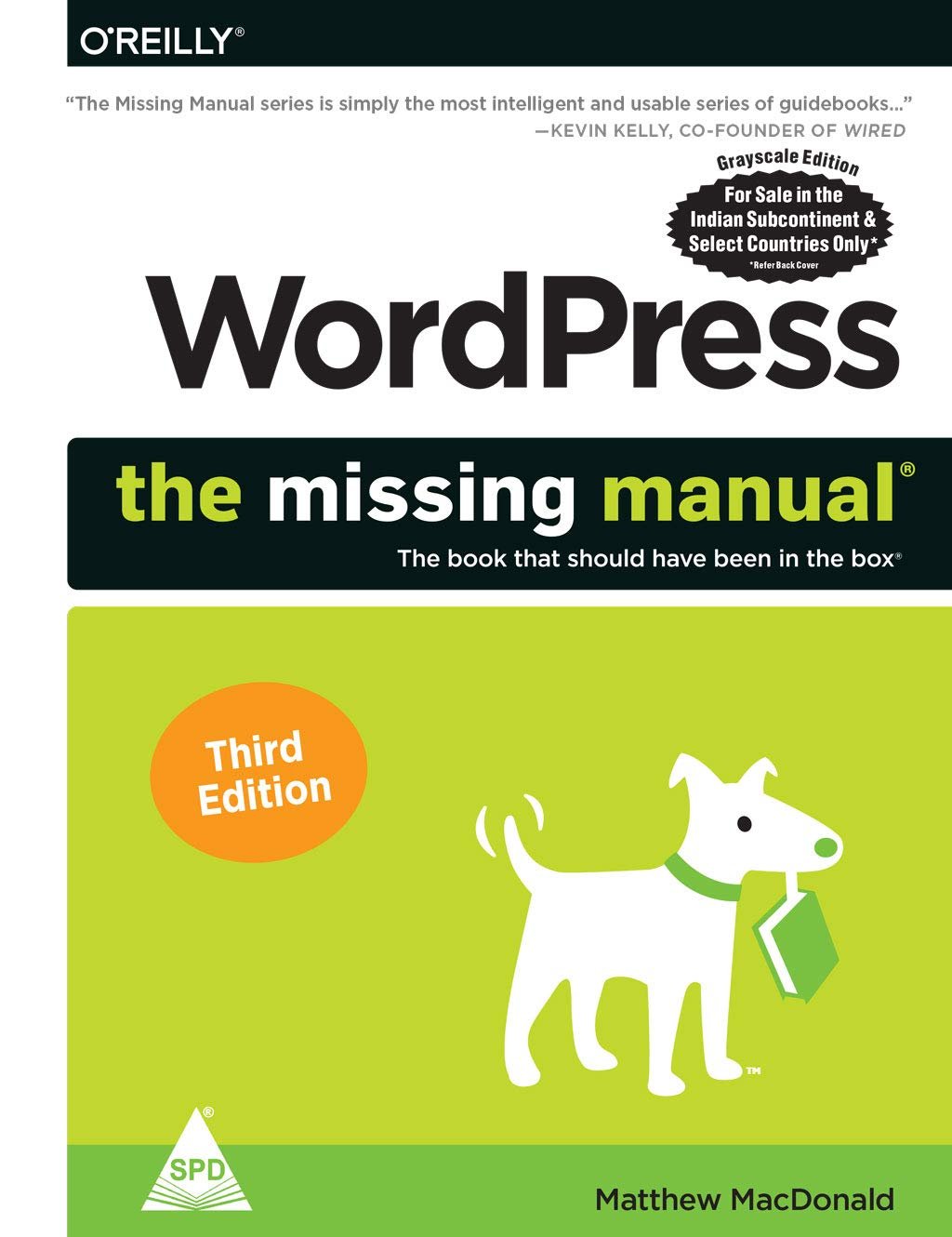 WordPress: The Missing Manual - The Book That Should Have Been in the Box, 3/E (Paperback) - BOOKZONE
