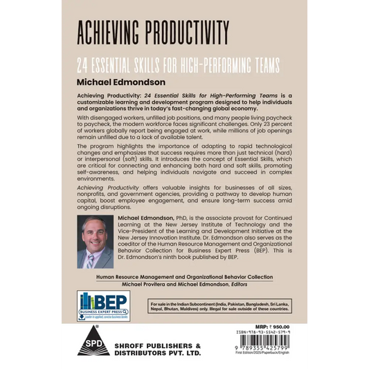 Achieving Productivity (Grayscale Indian Edition)