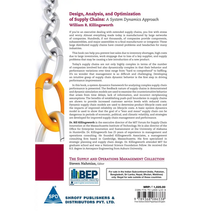 Design Analysis and Optimization of Supply Chains