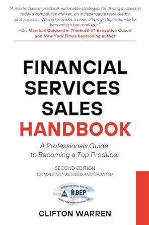 Financial Services Sales Handbook, 2/e - BOOKZONE