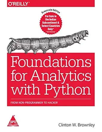 Foundations for Analytics with Python - BOOKZONE