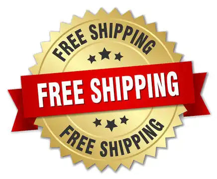 Gold free shipping badge.