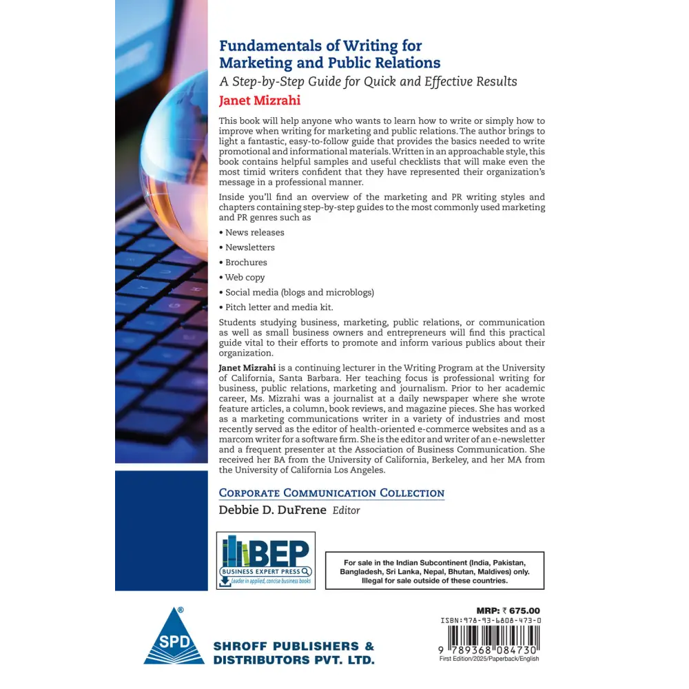 Fundamentals of Writing for Marketing and Public Relations