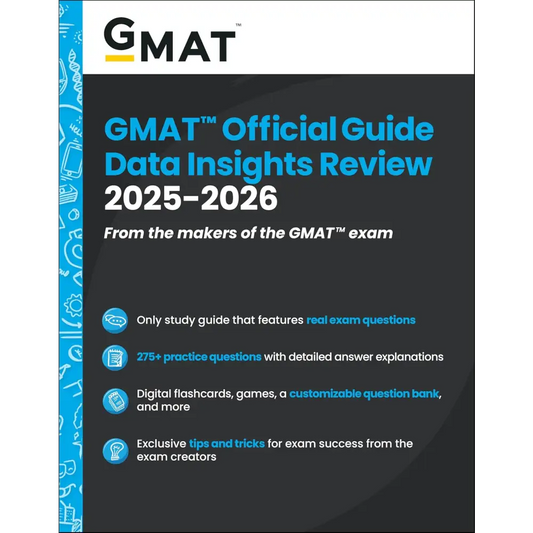 Gmat Official Guide Data Insights Review 2025-2026: Book + Online Question Bank