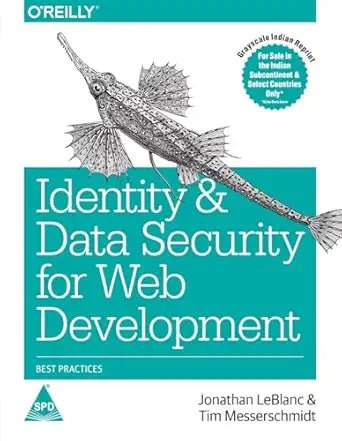 Identity and Data Security for Web Development Best Practices - BOOKZONE