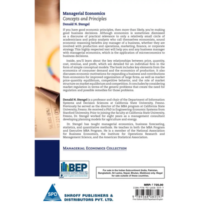 Managerial Economics Concepts and Principles