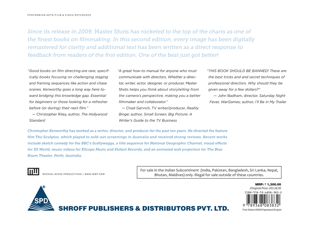 Master Shots, Volume 1, 2nd Edition 100 Advanced Camera Techniques to Get an Expensive Look on Your Low - Budget Movie - BOOKZONE