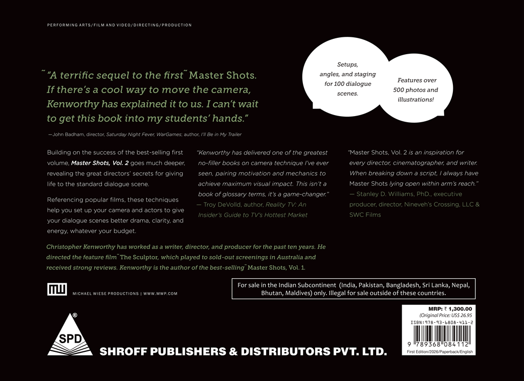 Master Shots, Volume 2 100 Ways to Shoot Great Dialogue Scenes - BOOKZONE