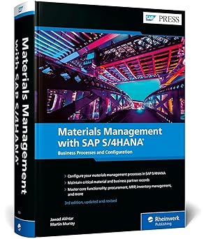 Materials Management with SAP S/4hana - BOOKZONE