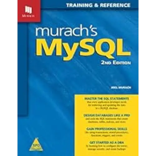 Murach’s MySQL 2nd Edition