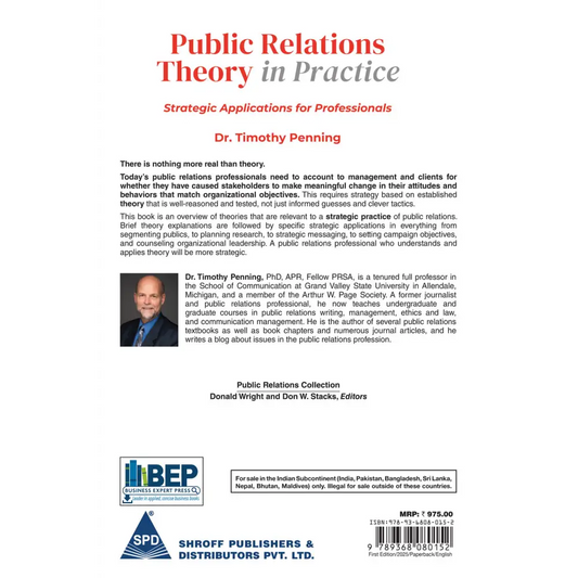 Public Relations Theory in Practice