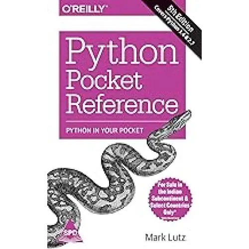 Python Pocket Reference 5/e